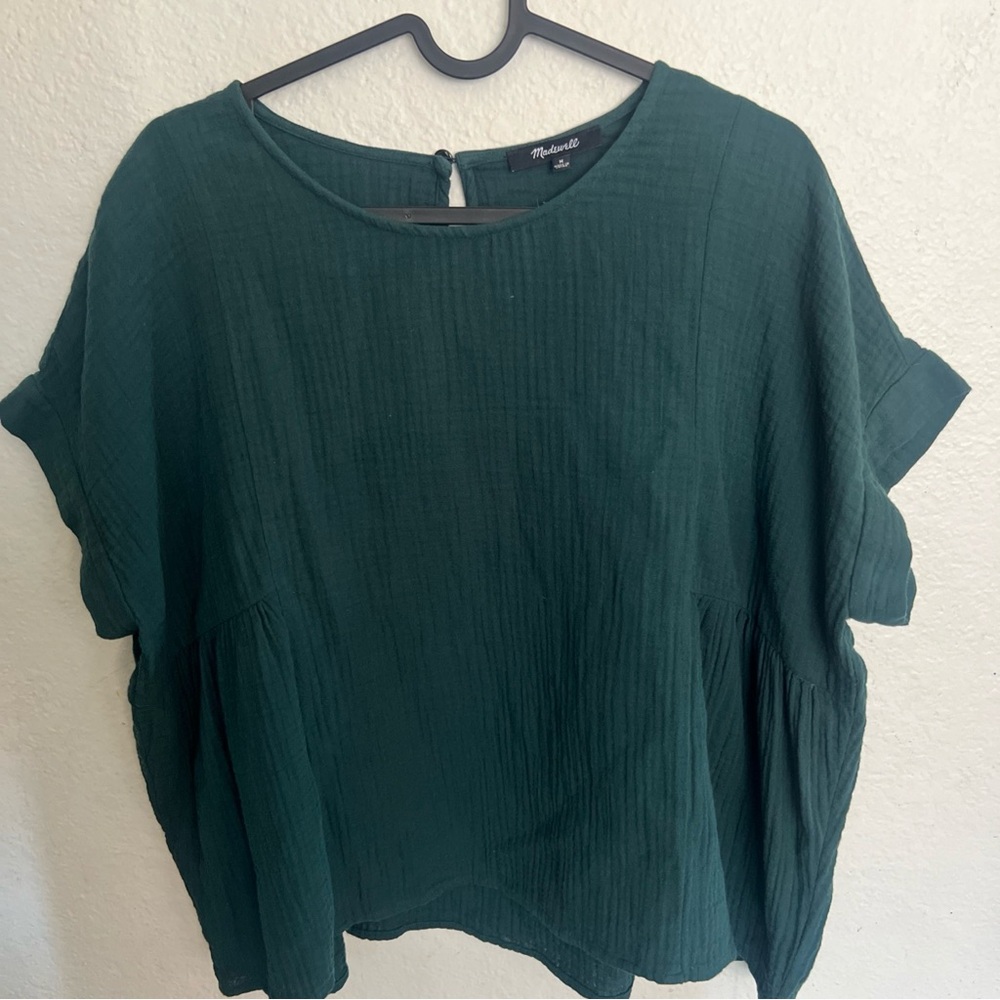Madewell Women's Green Top